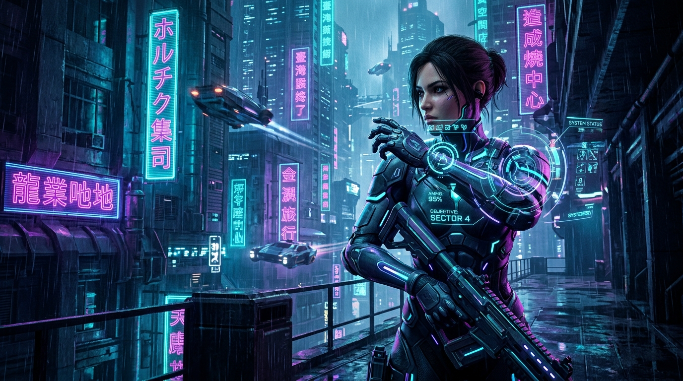 Chronos Protocol AAA Hero Key Art